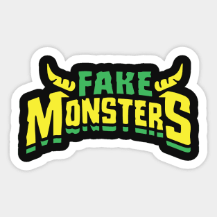 Fake Monsters Logo Sticker